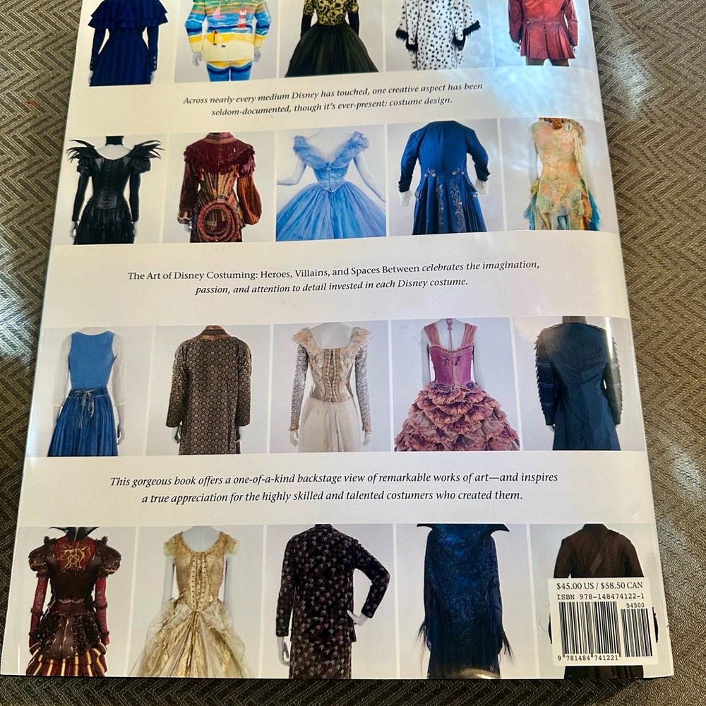 The Art of Disney Costuming: Heroes, Villains, and Spaces Between -- Jeff Kurtti - Picture 2 of 2